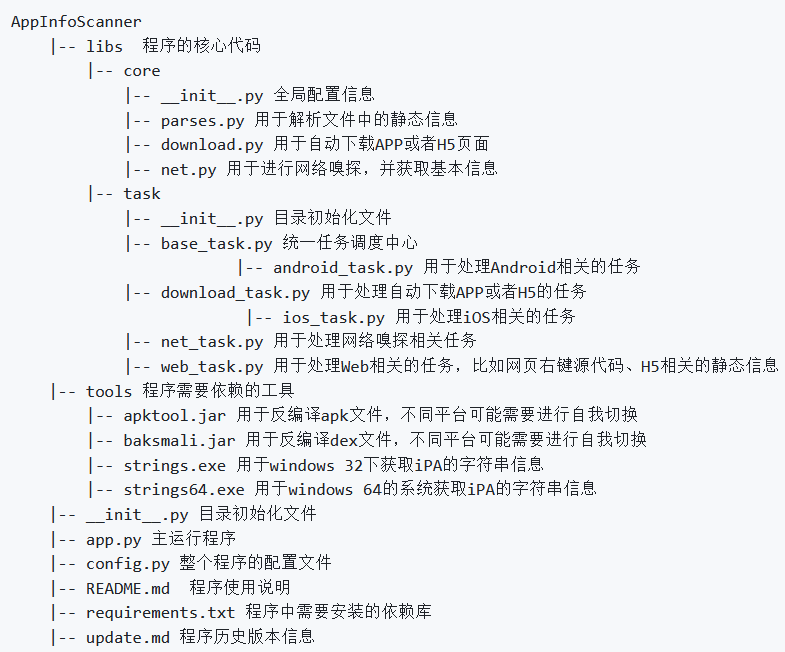 AppInfoScanner
